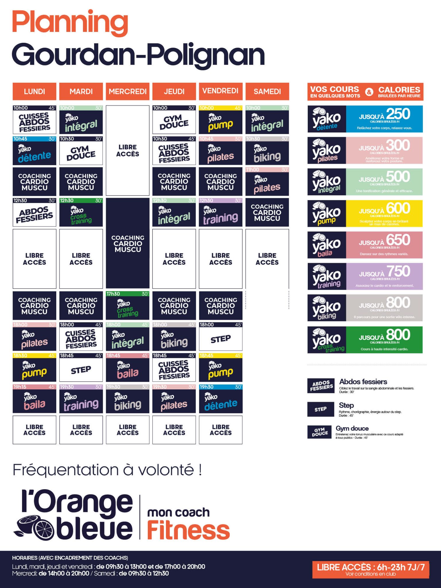 417 planning salle de sport montrejeau gourdan polignan