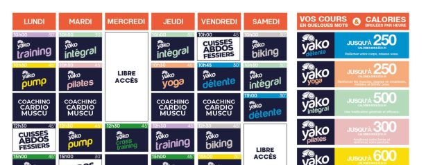 44 planning salle de sport brest