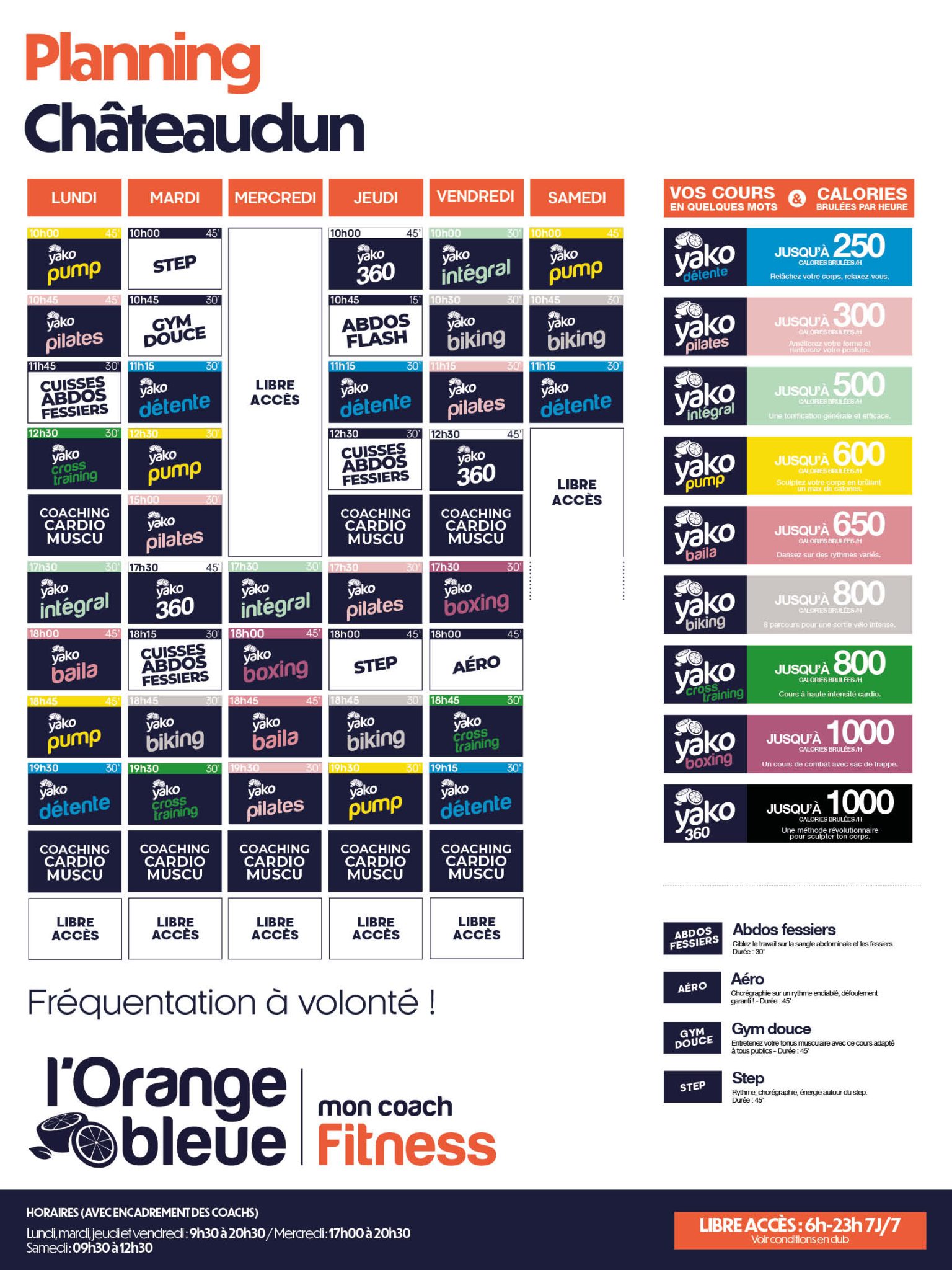 448 planning salle de sport chateaudun saint denis lanneray