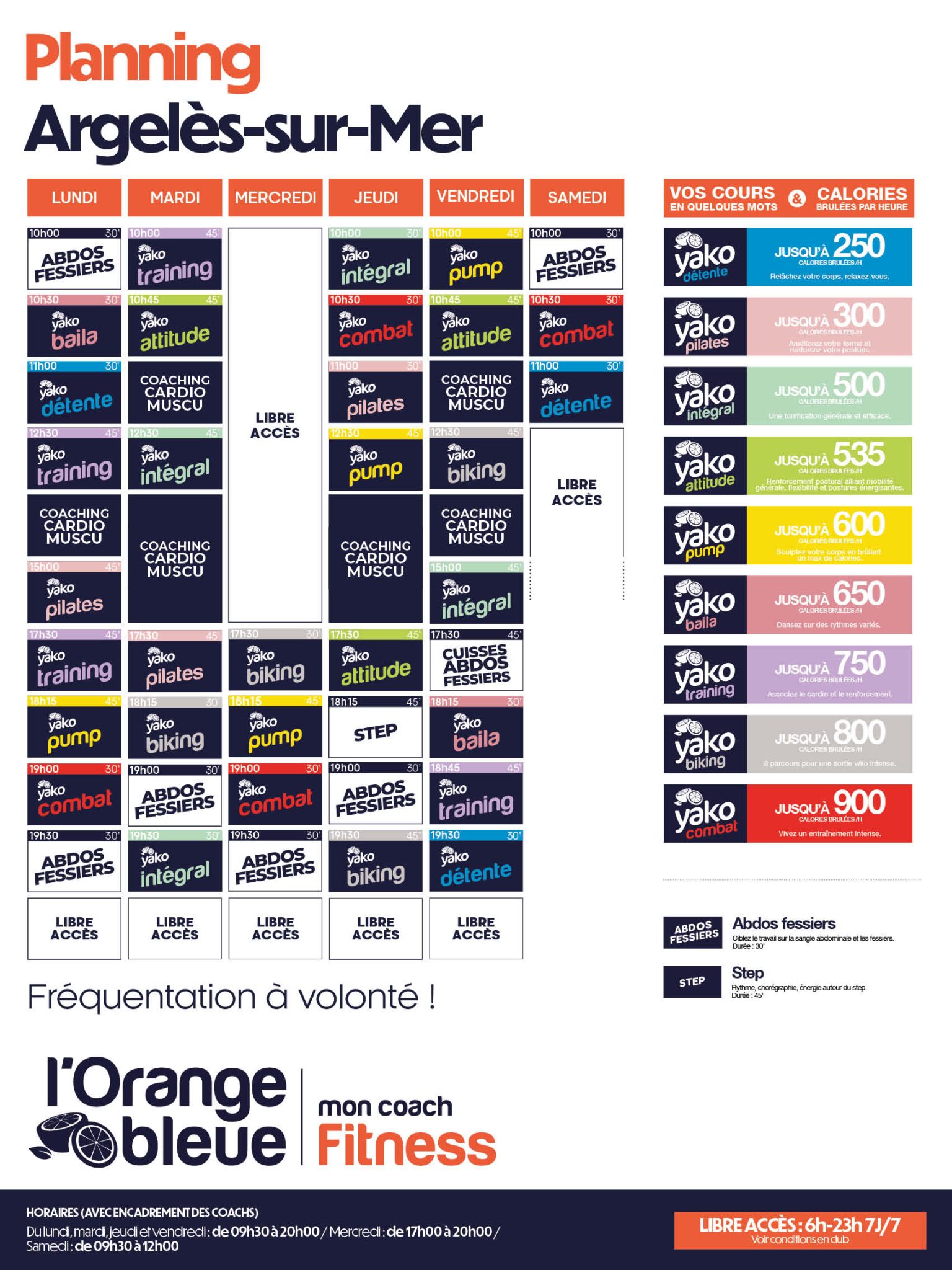 457 planning salle de sport argeles sur mer