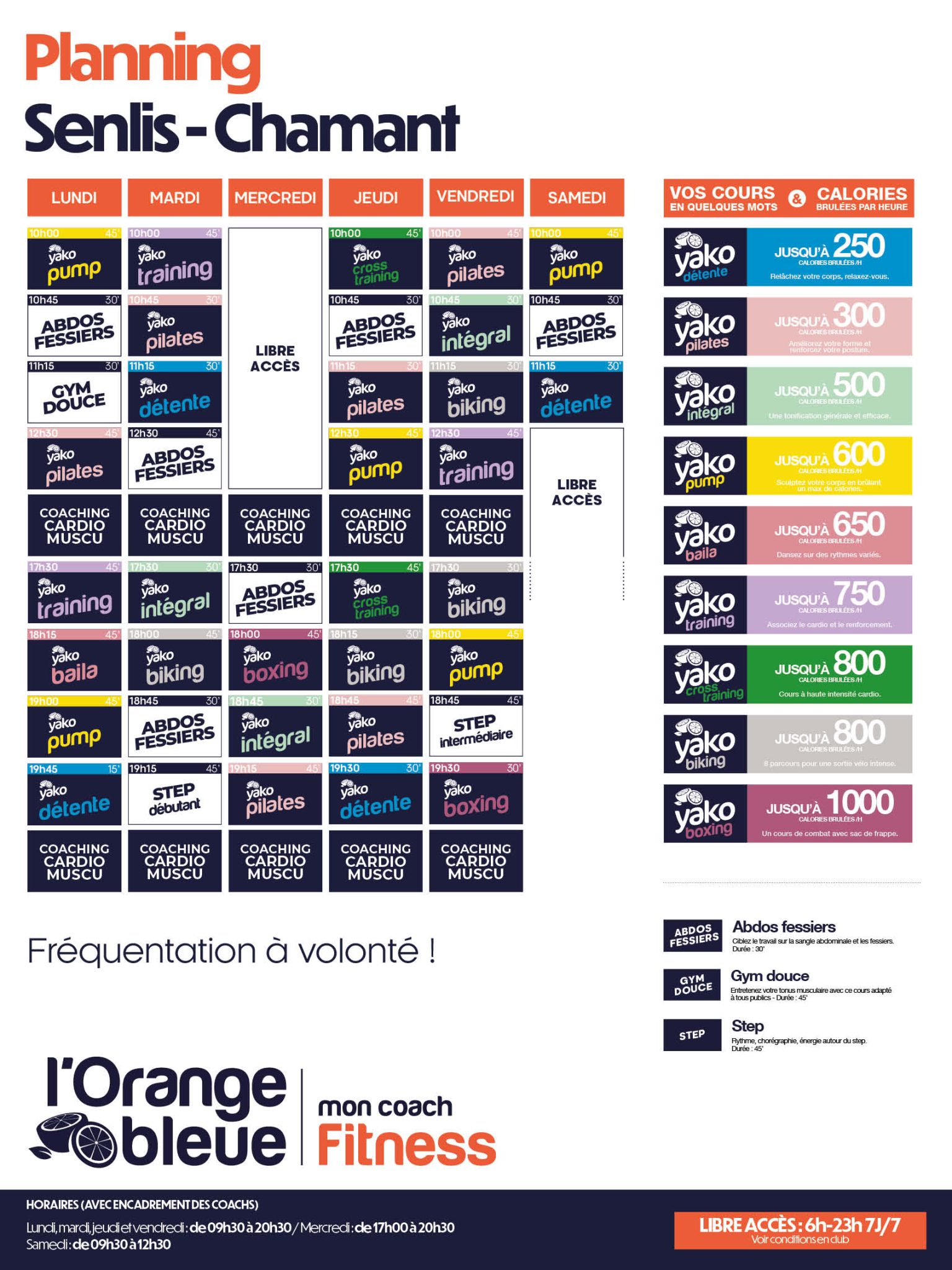 462 planning salle de sport senlis chamant