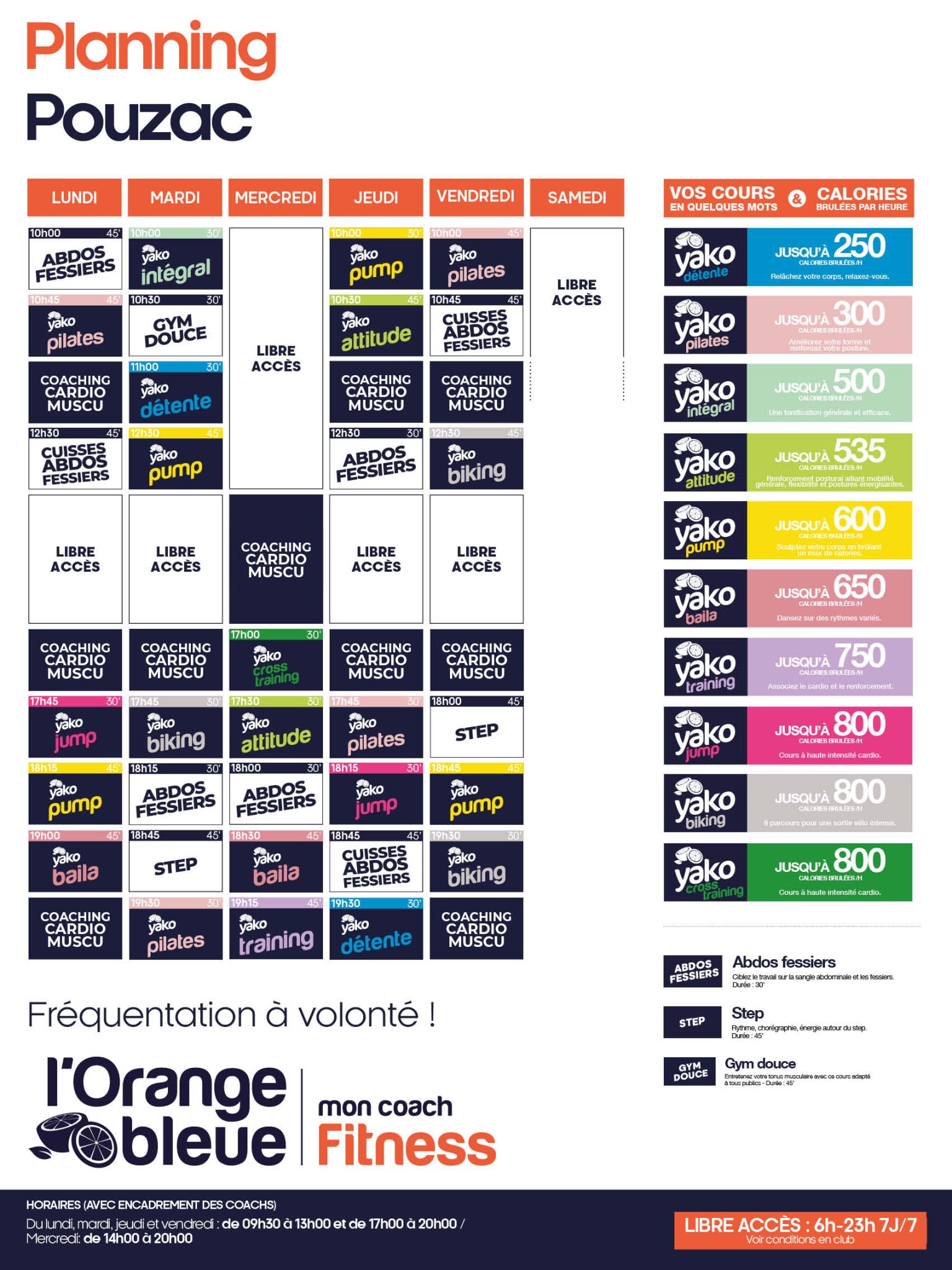 474 planning salle de sport bagneres de bigorre pouzac