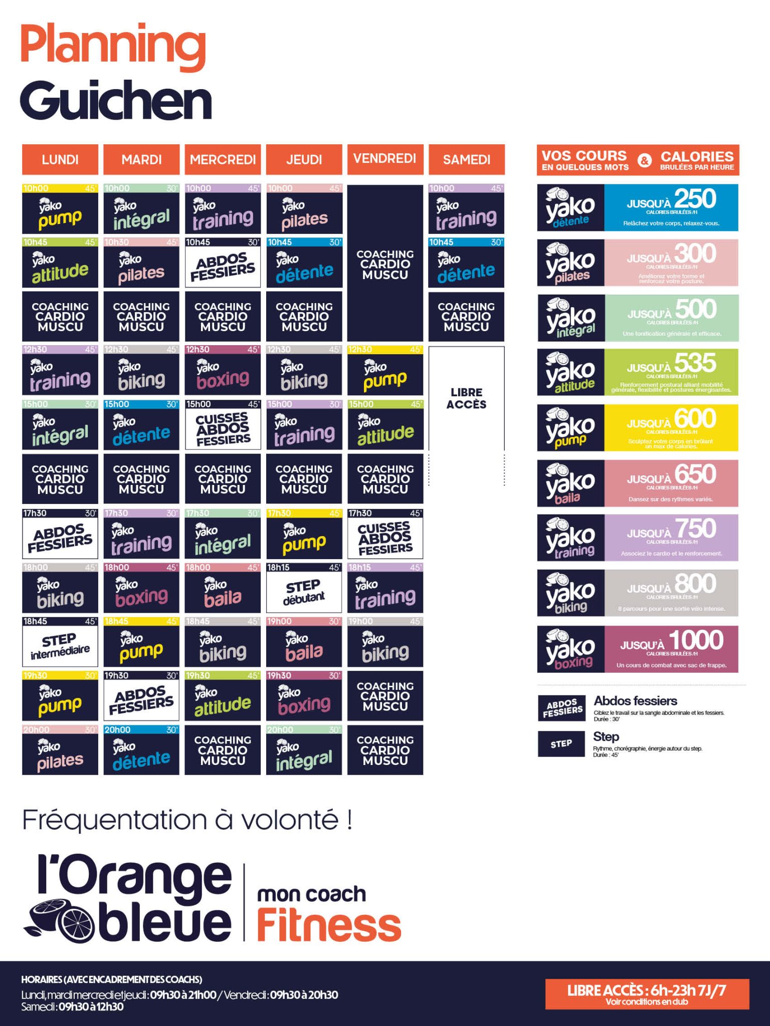 475 planning salle de sport guichen