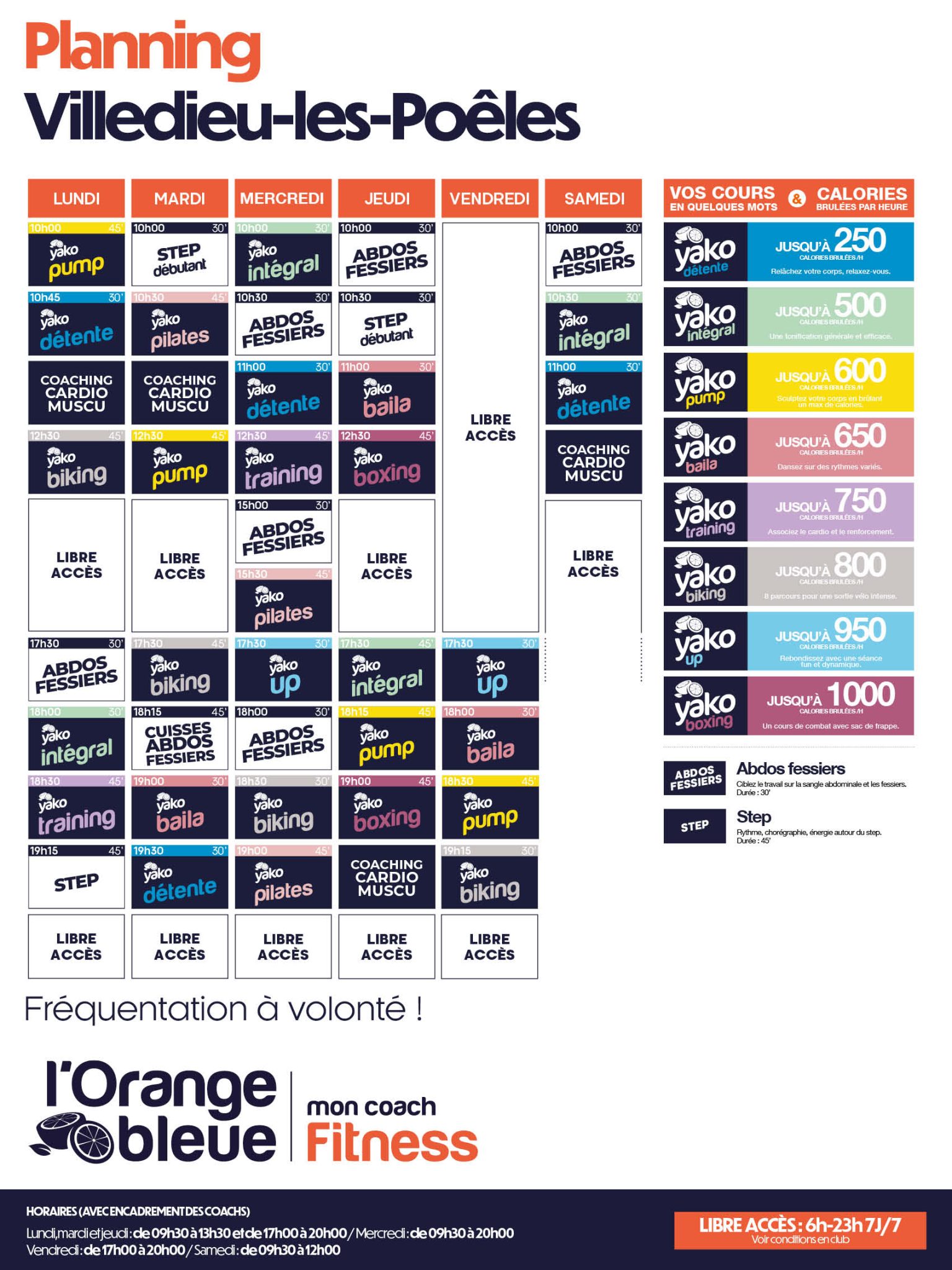 526 planning salle de sport villedieu les poeles