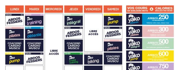 650 planning salle de sport derval