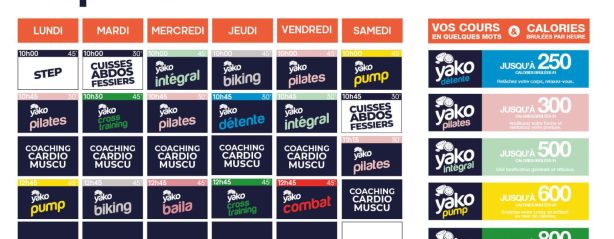 709 planning salle de sport hasparren
