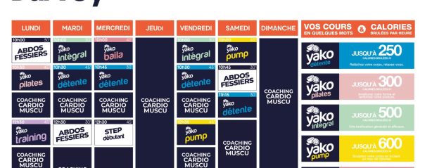 729 planning salle de sport darvoy