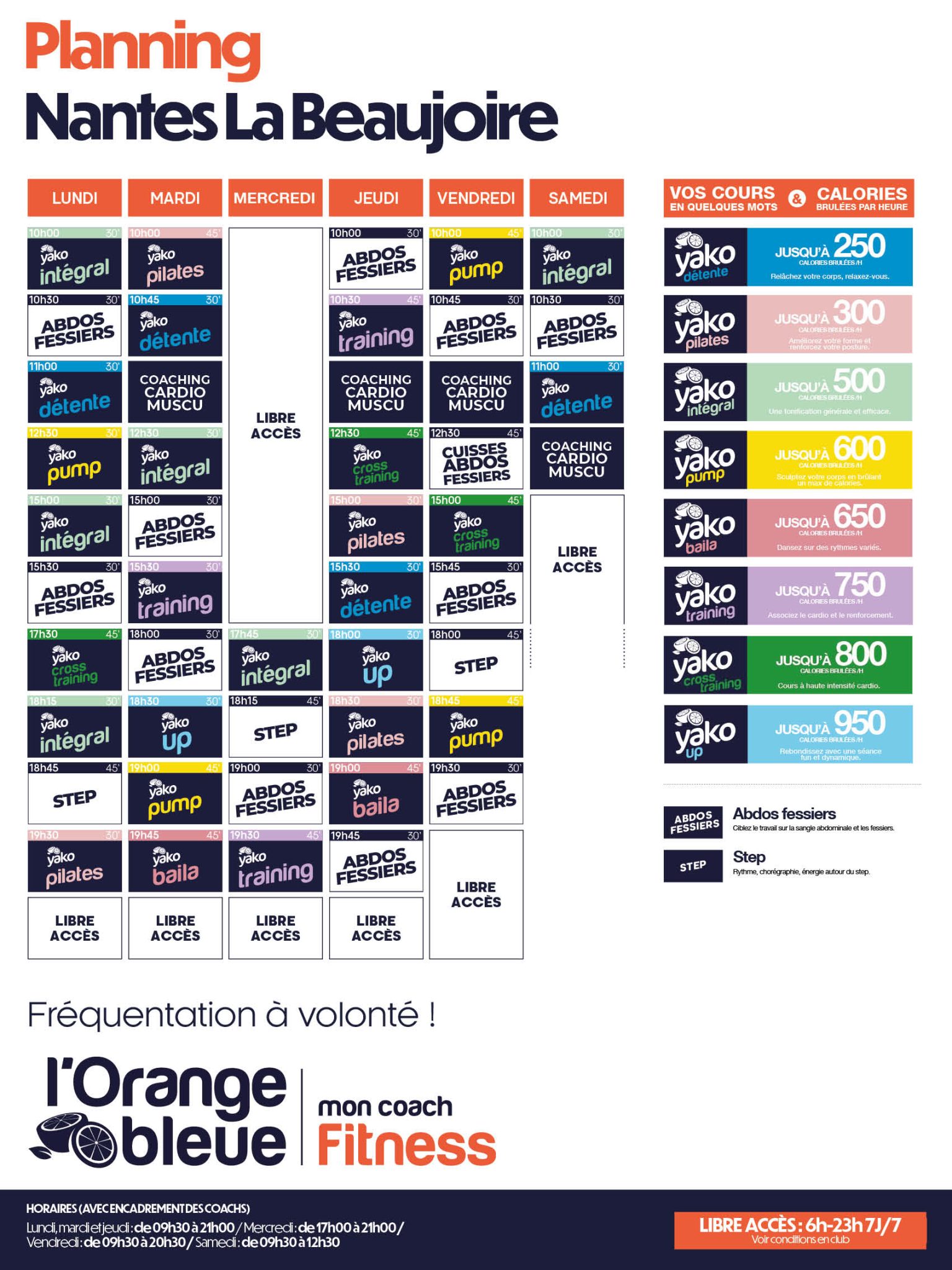 733 planning salle de sport nantes la beaujoire