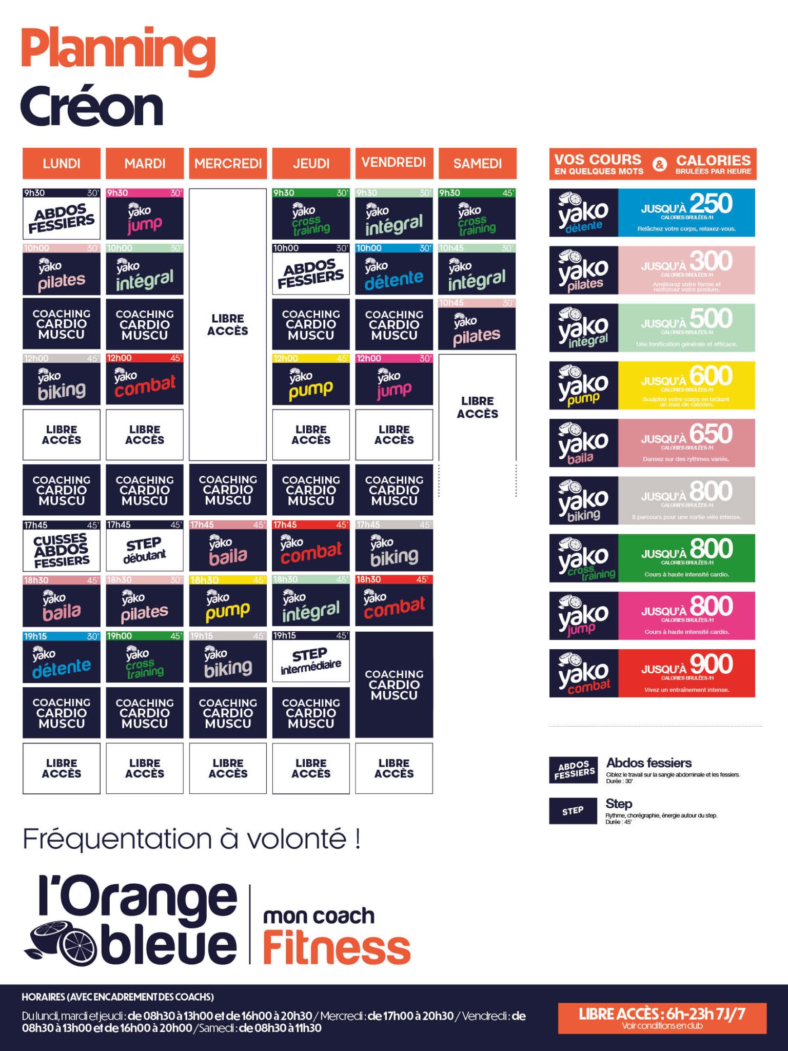 807 planning salle de sport creon