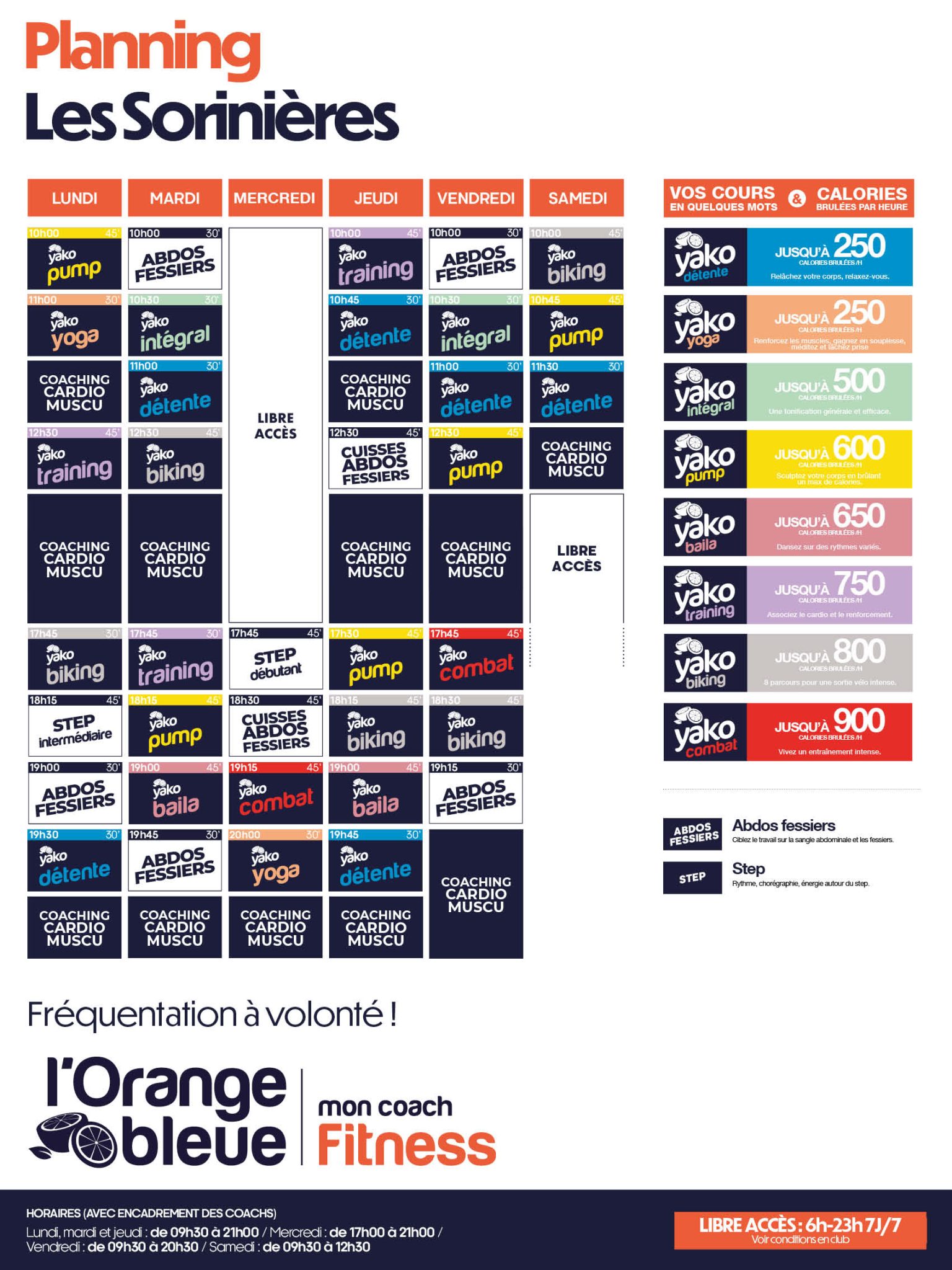 812 planning salle de sport les sorinieres