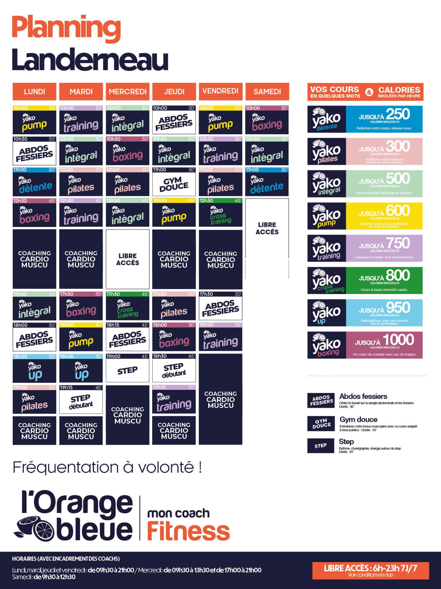 136 planning salle de sport landerneau