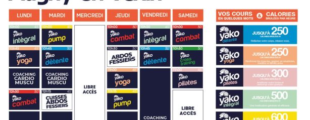 161 planning salle de sport magny