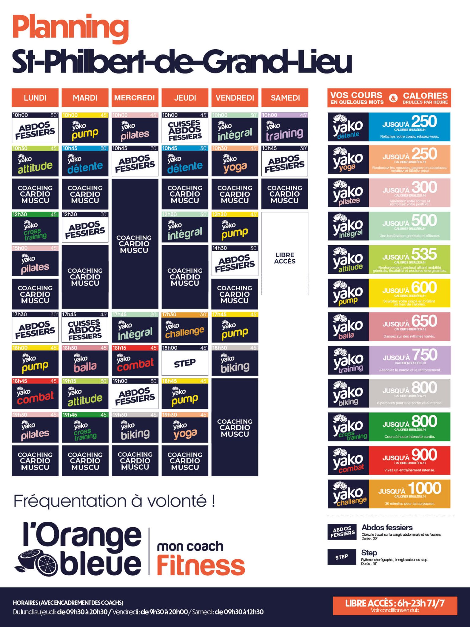 251 planning salle de sport saint philbert de grand lieu