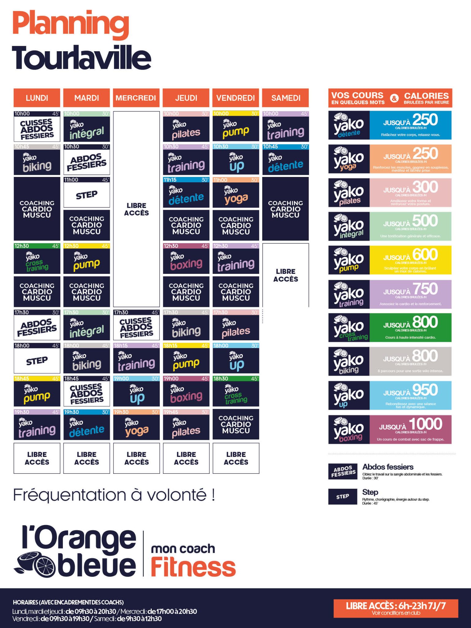 277 planning salle de sport tourlaville