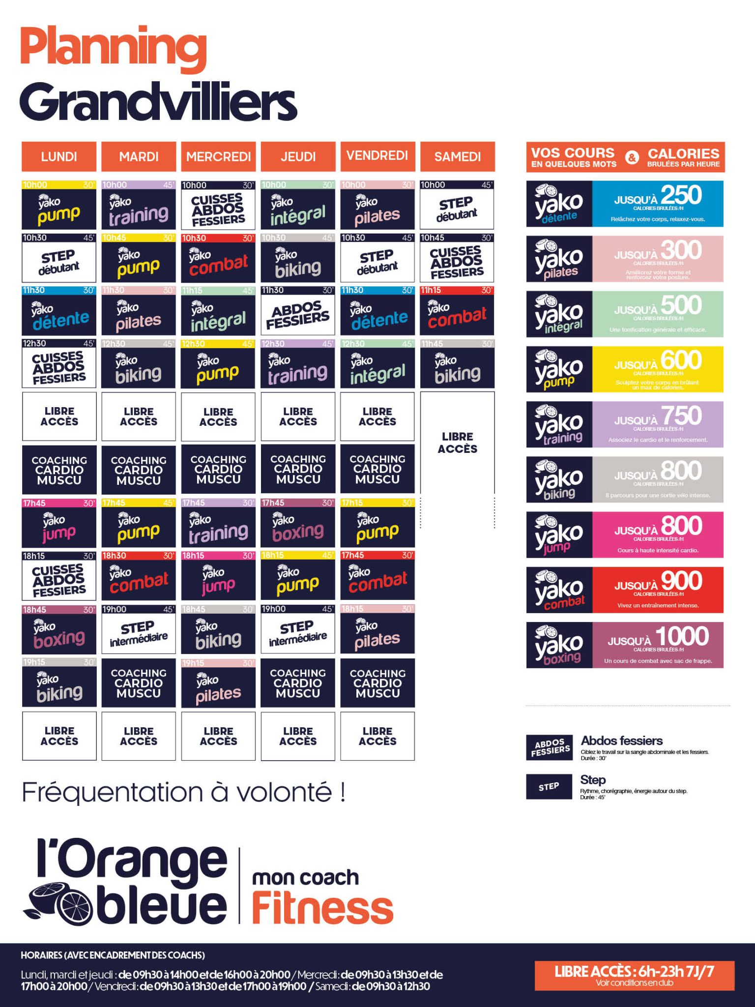 332 planning salle de sport grandvilliers