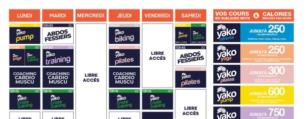 519 planning salle de sport malicorne commentry