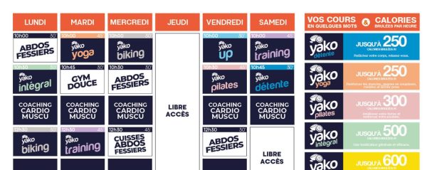 54 planning salle de sport carentan
