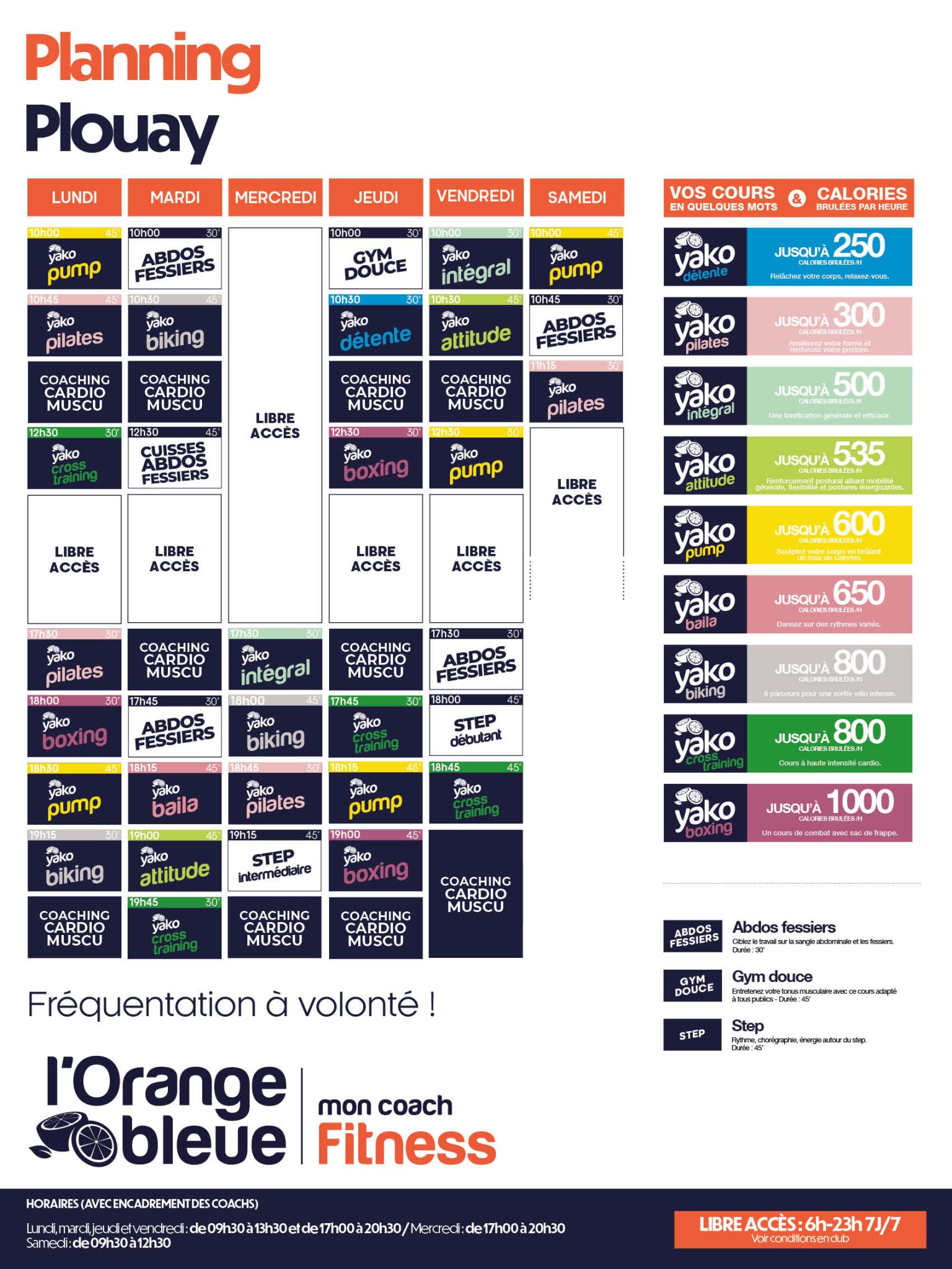 608 planning salle de sport plouay