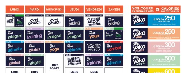99 planning salle de sport eaubonne